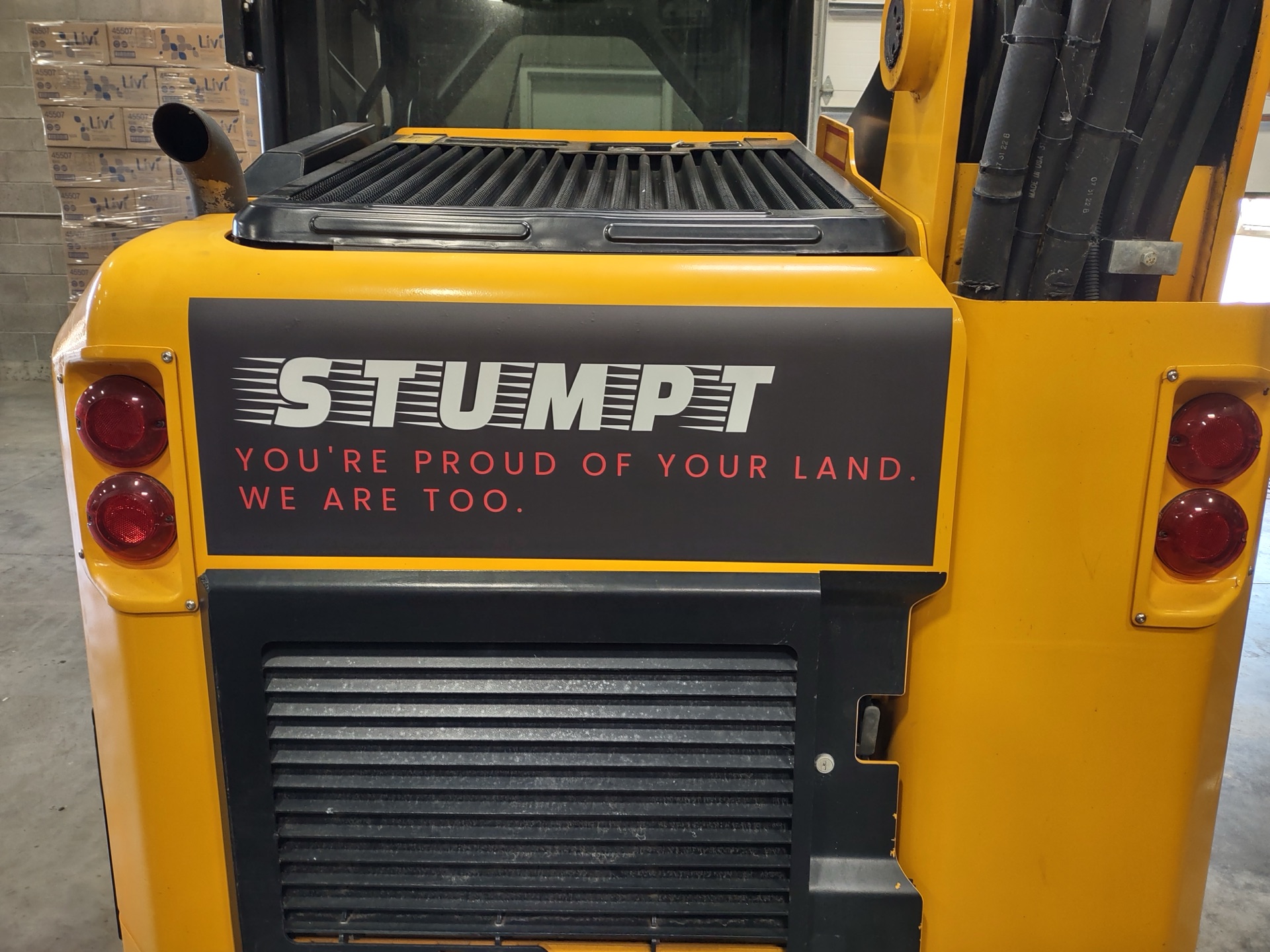 Stumpt LLC skid-steer rear - You're proud of your land. We are too.